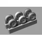 Spitfire 5 spoke wheels set (3 types of tires), 1/32 - Brengun BRL3...