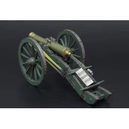 Napoleonic cannon-Gribeauval 8-pounder, 1/32 - Hauler HLA32001