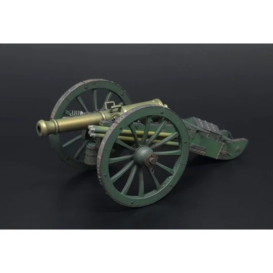 Napoleonic cannon-Gribeauval 8-pounder, 1/32 - Hauler HLA32001