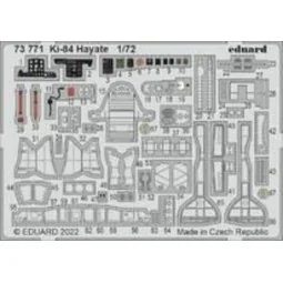 Ki-84 Hayate 1/72 - Eduard Accessories 73771