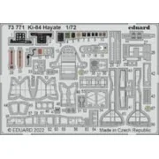 Ki-84 Hayate 1/72 - Eduard Accessories 73771