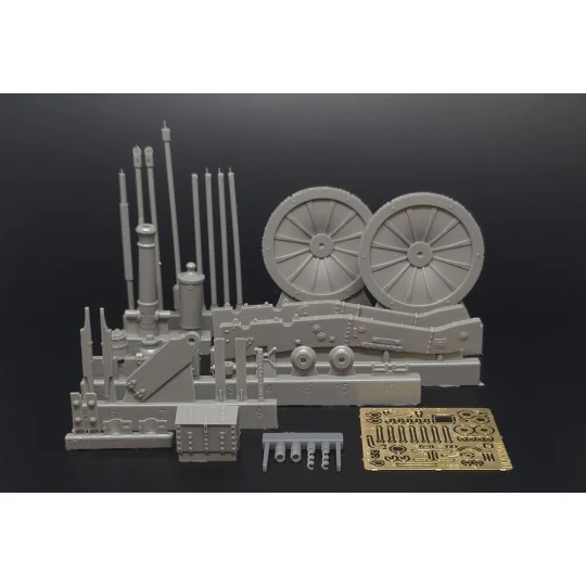 Napoleonic cannon-Gribeauval 8-pounder, 1/32 - Hauler HLA32001