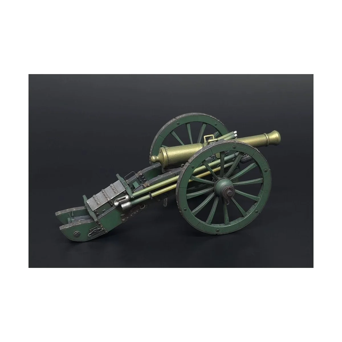 Napoleonic cannon-Gribeauval 8-pounder, 1/32 - Hauler HLA32001