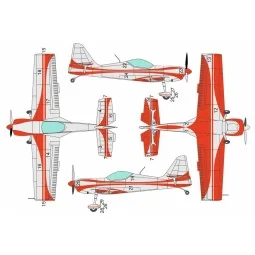 Zlin Z-50 masks (KP kit), 1/48 - Brengun BRL48184