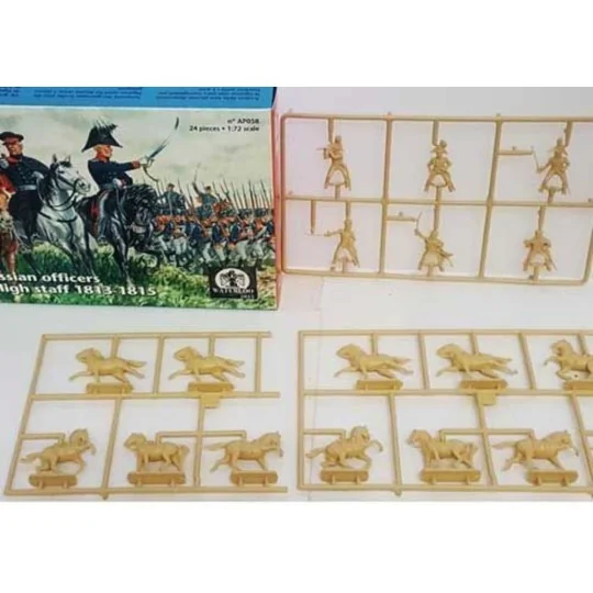 Prussian Officers & High staff 1813-1815, 1/72 - WATERLOO 1815 AP058