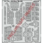 Stirling Mk.III, 1/72 - Eduard Accessories 73776