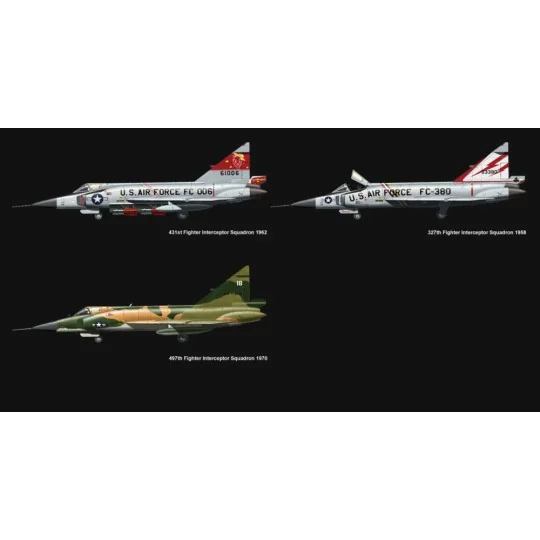 F-102A (Case X), 1/72 - MENG-Model DS-003