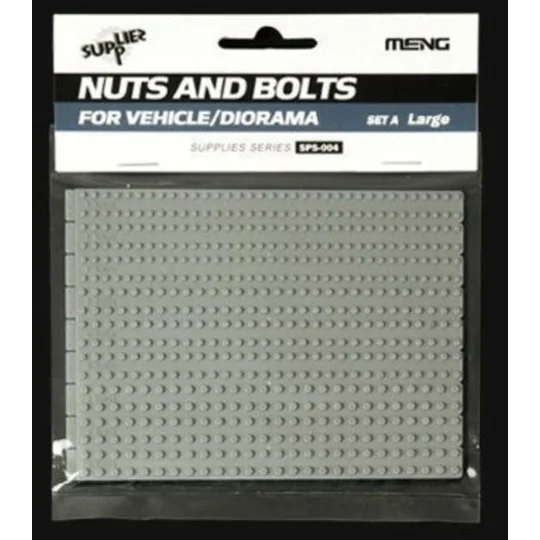 Nuts and Bolts SET A (large), 1/35 - MENG-Model SPS-004