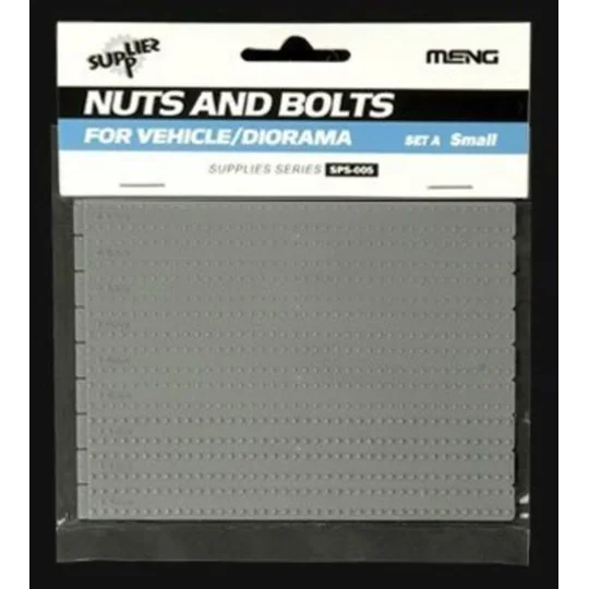 Nuts and Bolts SET A (small), 1/35 - MENG-Model SPS-005