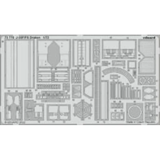 J-35F/FS Draken, 1/72 - Eduard Accessories 73778
