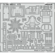 SBD-3 for FLYHAWK, 1/72 - Eduard Accessories 73780