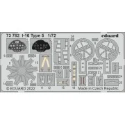 I-16 Type 5 for CLEAR PROP, 1/72 - Eduard Accessories 73782