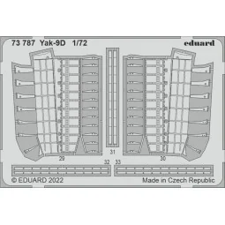 Yak-9D for ZVEZDA, 1/72 - Eduard Accessories 73787