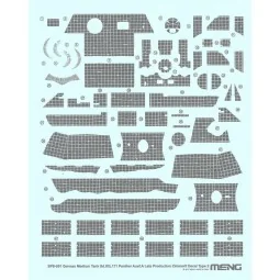 German Medium Tank Sd.Kfz.171 Panther, 1/35 - MENG-Model SPS-051 2