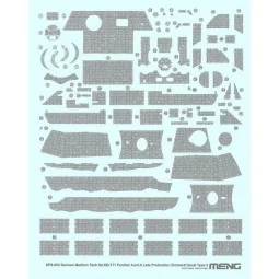 German Medium Tank Sd.Kfz.171 Panther Ausf.A Late Producti.Zimmerit... 2