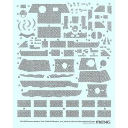 German Medium Tank Sd.Kfz.171 Panther Ausf.A Late Producti.Zimmerit... 2