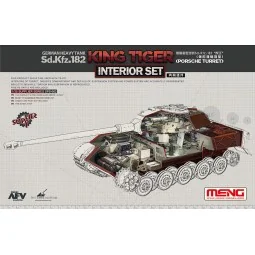 German Heavy Tank Sd.Kfz.182 King Tiger (Porsche Turret) Interior S...