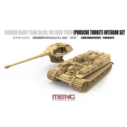 German Heavy Tank Sd.Kfz.182 King Tiger (Porsche Turret) Interior S... 2