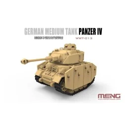 German Medium Tank Panzer IV (CartoonMod - MENG-Model WWT-013 2