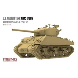 U.S.Medium Tank M4A3 (76)W, 1/35 - MENG-Model TS-043