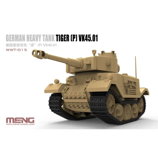 German Heavy Tank Tiger (P) (Cartoon Mod - MENG-Model WWT-015