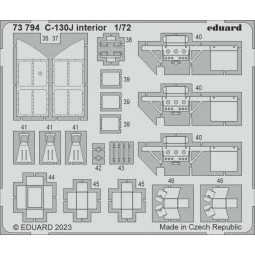 C-130J interior 1/72 ZVEZDA, 1/72 - Eduard Accessories 73794