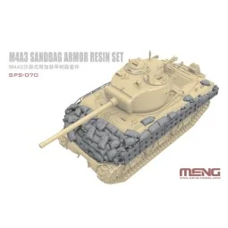 M4A3 Sandbag Armor Set (Resin), 1/35 - MENG-Model SPS-070