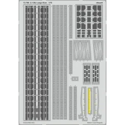 C-130J cargo floor 1/72 ZVEZDA - Eduard Accessories 73795