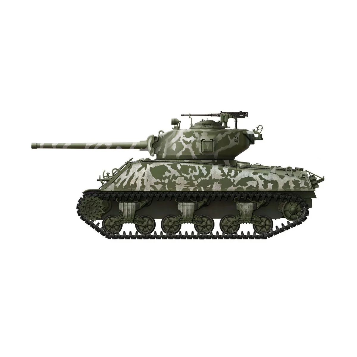 U.S.Medium Tank M4A3 (76)W, 1/35 - MENG-Model TS-043