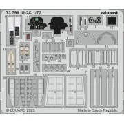 U-2C 1/72 HOBBY BOSS, 1/72 - Eduard Accessories 73799