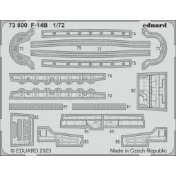 F-14B 1/72 ACADEMY - Eduard Accessories 73800