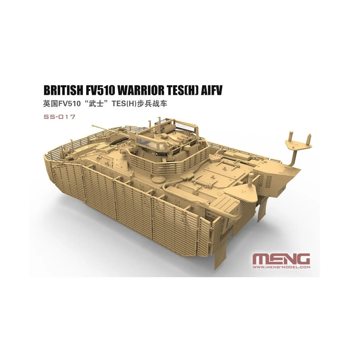 British FV510 Warrior TES(H) AIFV, 1/35 - MENG-Model SS-017