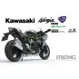 Kawasaki Ninja H2 (Pre-colored Edition), 1/9 - MENG-Model MT-002s