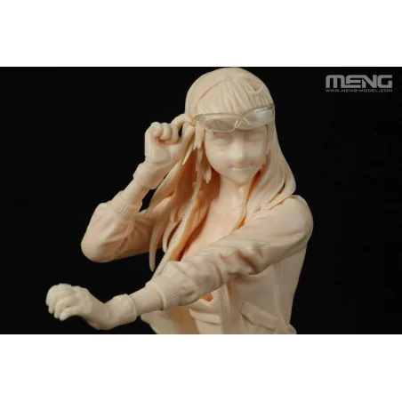 Biker Girl (RESIN), 1/9 - MENG-Model SPS-074
