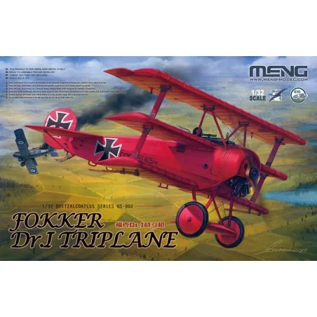 Fokker Dr.I Triplane, 1/32 - MENG-Model QS-002