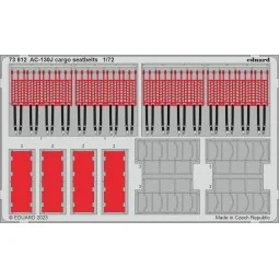 AC-130J cargo seatbelts 1/72 ZVEZDA, 1/72 - Eduard Accessories 73812