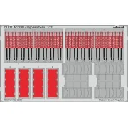 AC-130J cargo seatbelts 1/72 ZVEZDA - Eduard Accessories 73812
