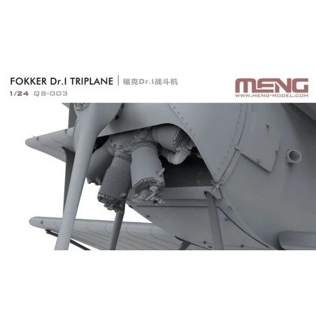 Fokker Dr.I Triplane, 1/24 - MENG-Model QS-003