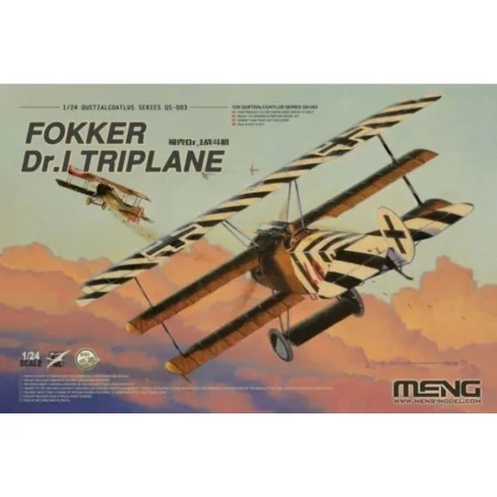Fokker Dr.I Triplane, 1/24 - MENG-Model QS-003