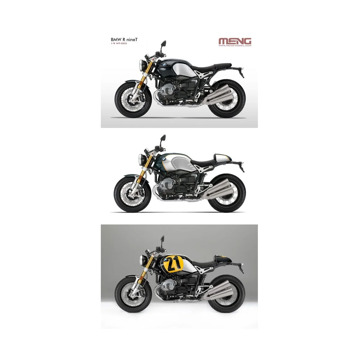 BMW R nineT, 1/9 - MENG-Model MT-003
