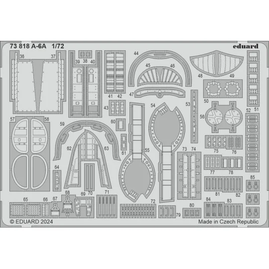 A-6A 1/72 TRUMPETER, 1/72 - Eduard Accessories 73818