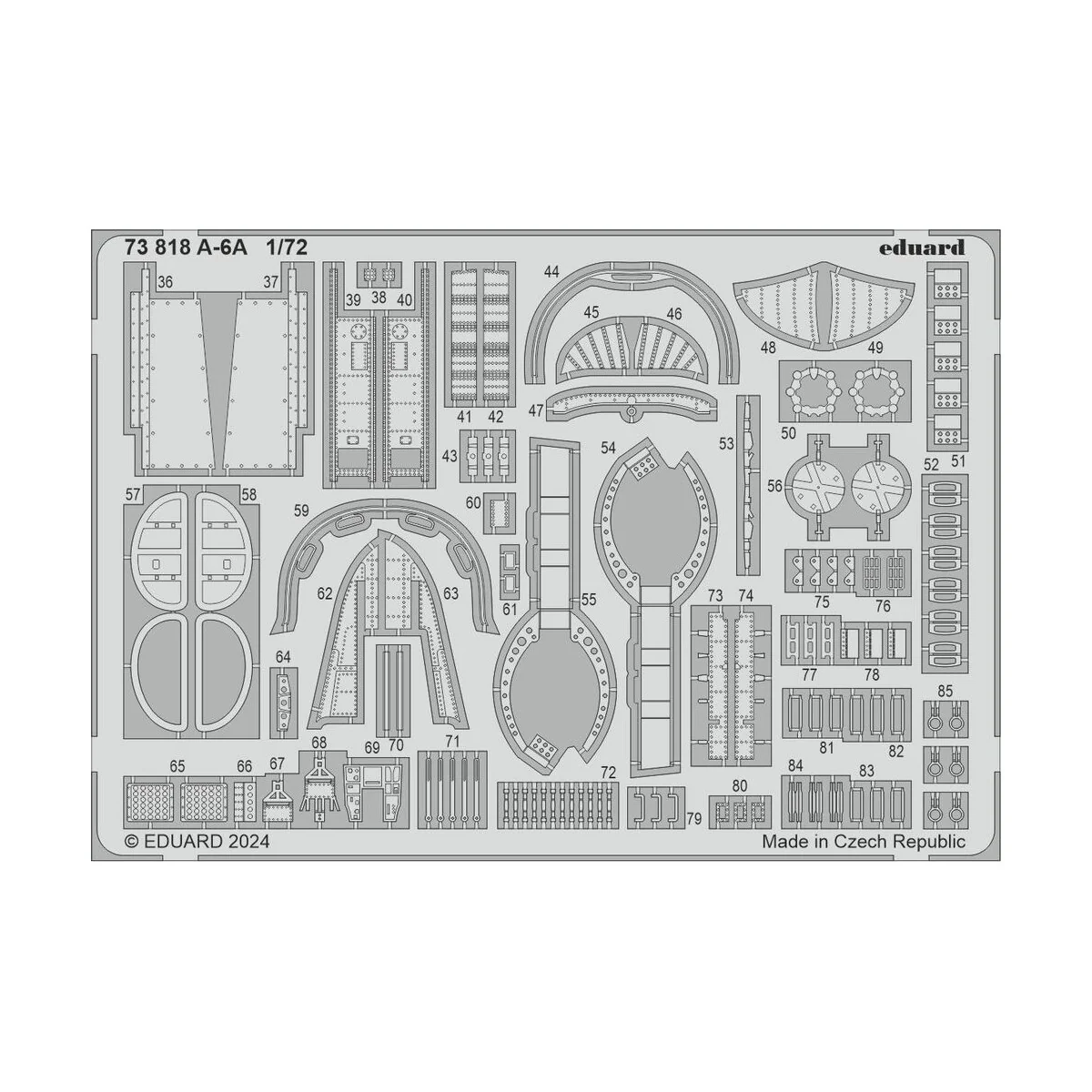 A-6A 1/72 TRUMPETER - Eduard Accessories 73818