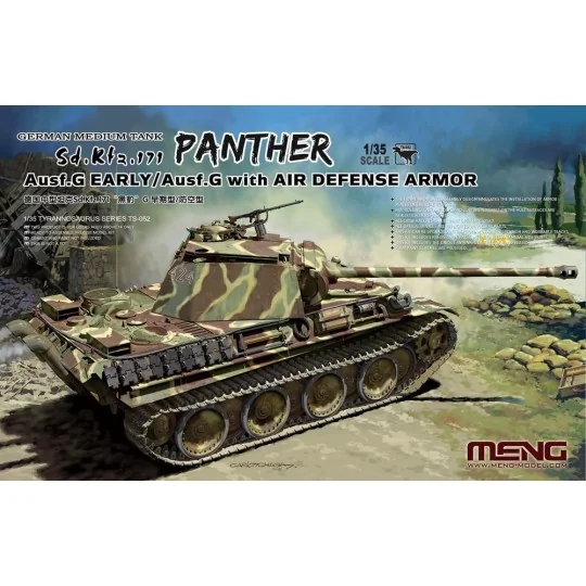 German Medium Tank Sd.Kfz.171 Panther Ausf.G Early/Ausf.G w. Air De...