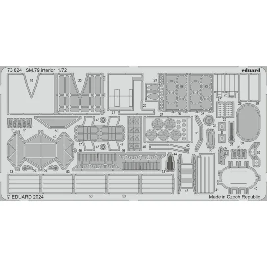 SM.79 interior ITALERI - Eduard Accessories 73824