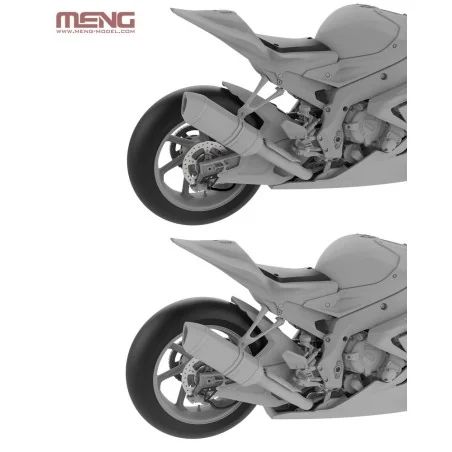 BMW HP4 RACE, 1/9 - MENG-Model MT-004