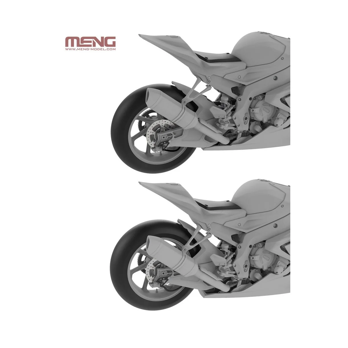 BMW HP4 RACE, 1/9 - MENG-Model MT-004