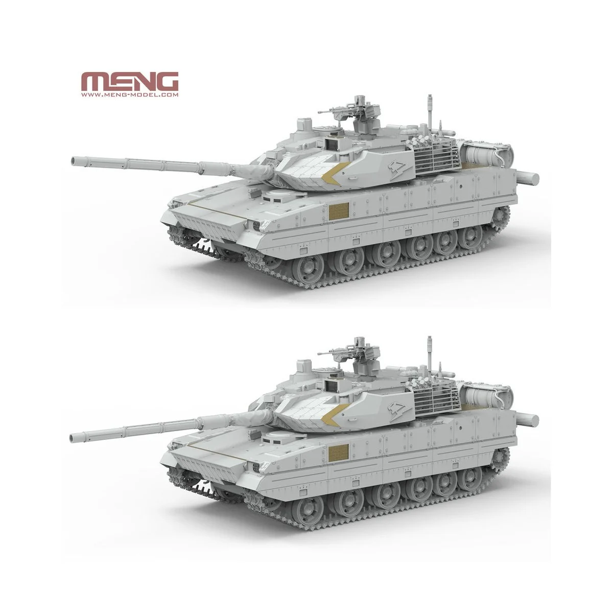PLA ZTQ15 Light Tank w/Add-On Armor, 1/35 - MENG-Model TS-050