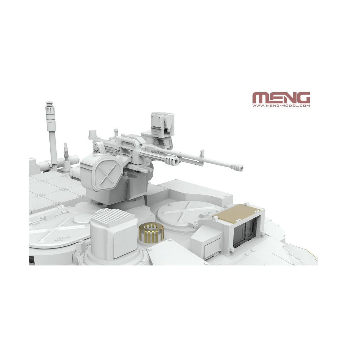 PLA ZTQ15 Light Tank w/Add-On Armor, 1/35 - MENG-Model TS-050