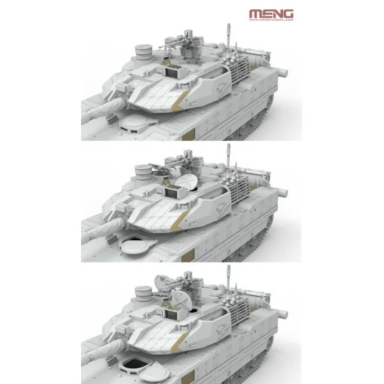 PLA ZTQ15 Light Tank w/Add-On Armor, 1/35 - MENG-Model TS-050