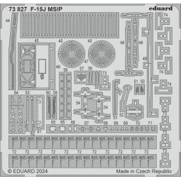 F-15J MSIP, 1/72 - Eduard Accessories 73827